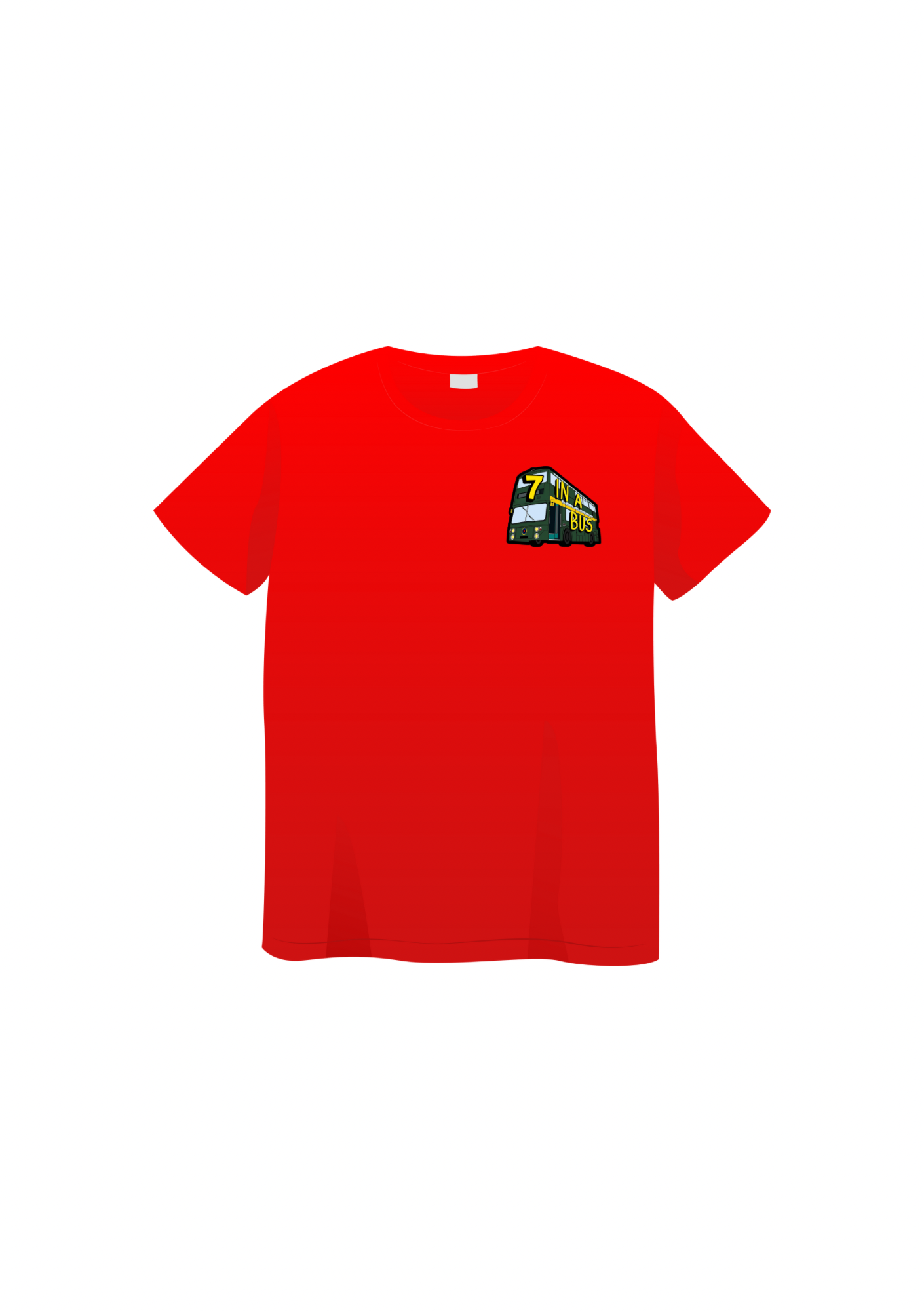 Seven In A Bus Men’s T-Shirt