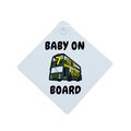 7 In A Bus - LIMITED EDITION Baby On Board Sign