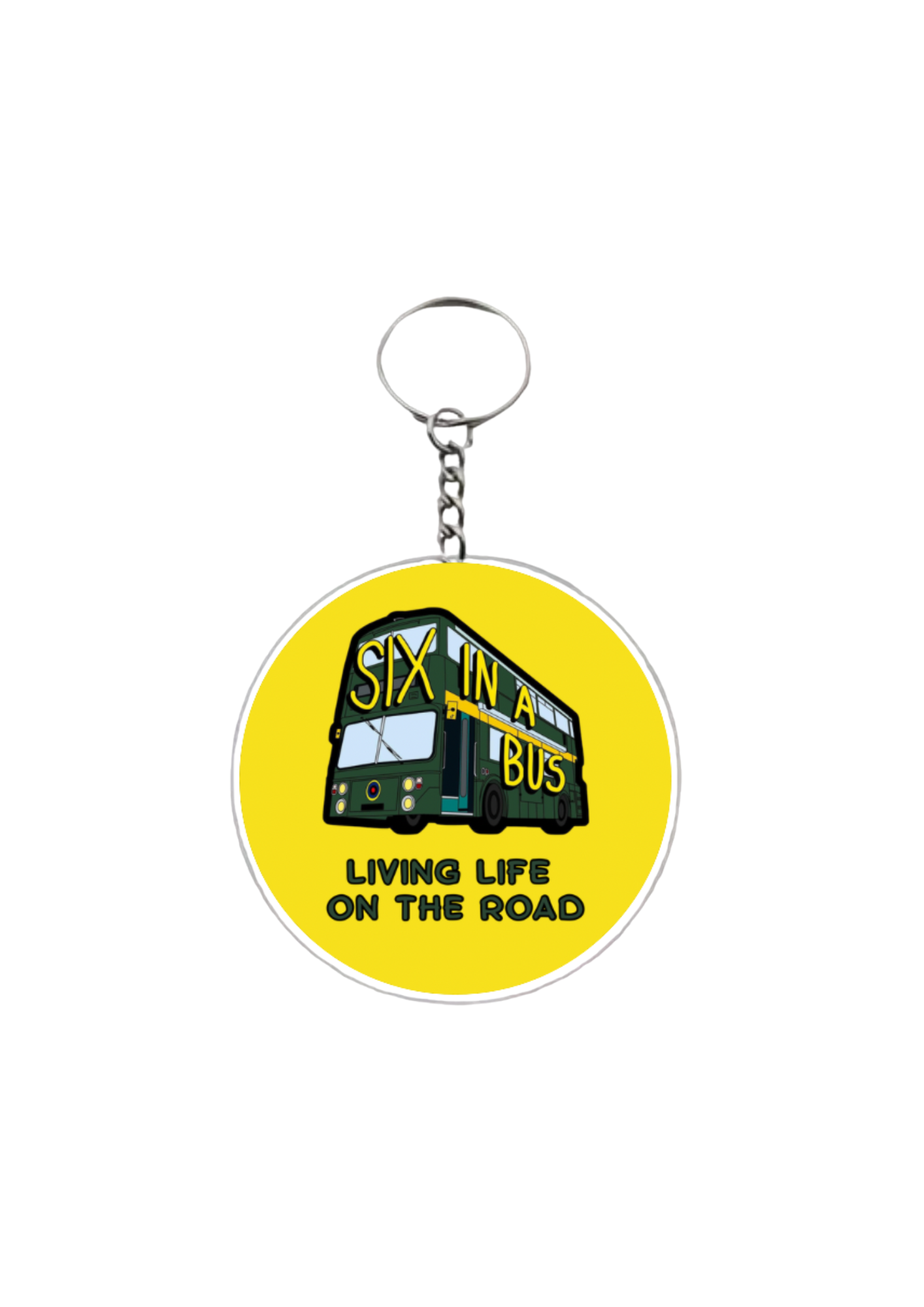 REDUCED TO CLEAR - Life On The Road Keyring