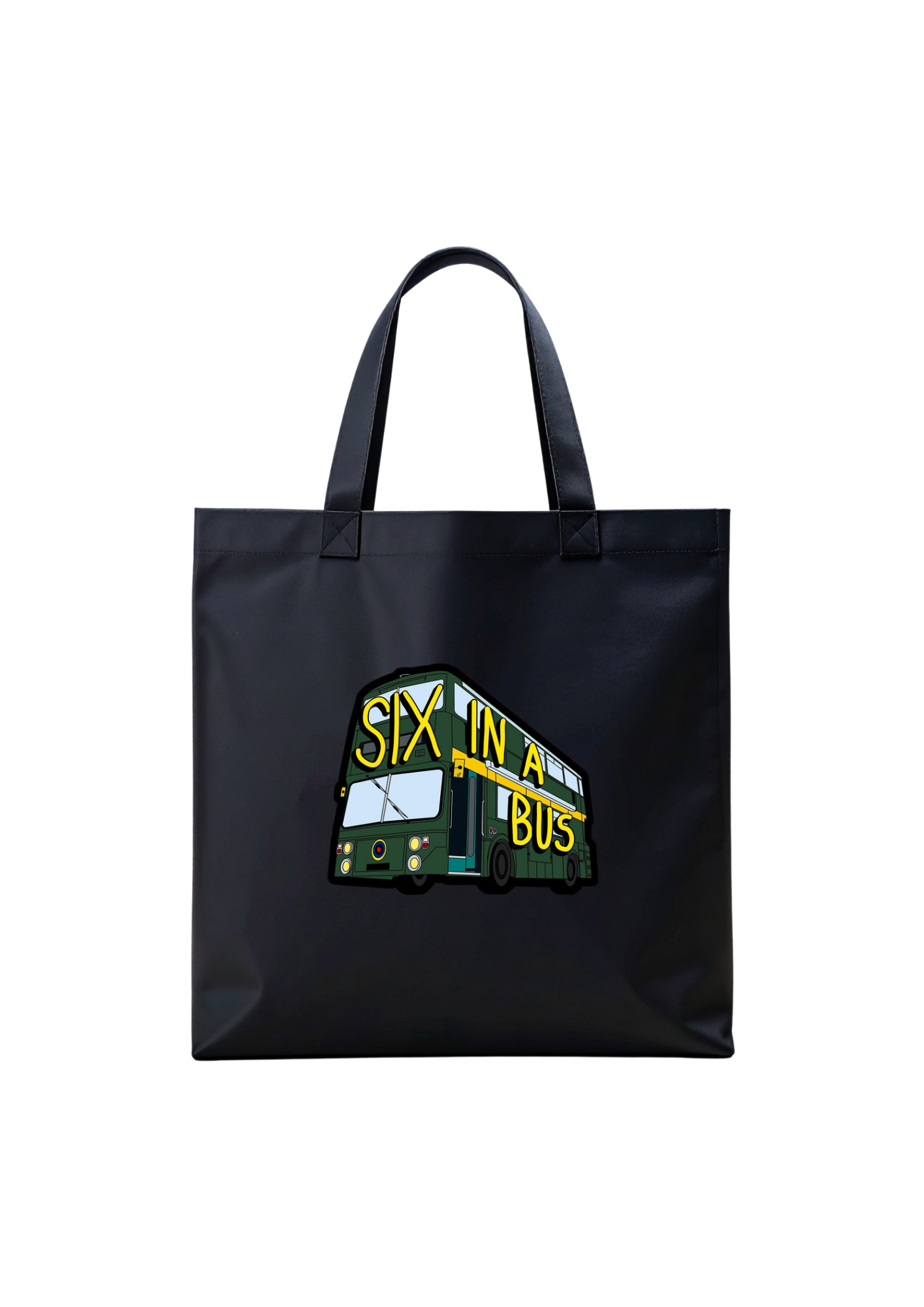 REDUCED TO CLEAR - Six In A Bus Tote Bag